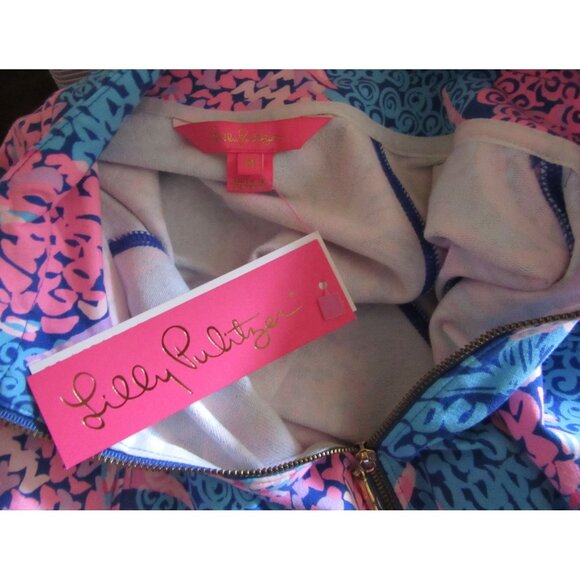 Lilly Pulitzer NWT UPF 50+ Skipper Tropical Pineapple Dress Sz M - Picture 3 of 10